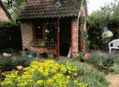 An original bothy on Bgthorpe Gardens