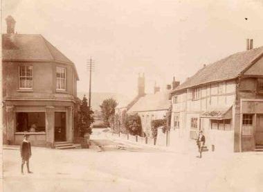 2 South Street when it was a butcher's shop