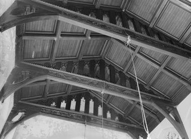 Agecroft Mortuary chapel ceiling built 1903