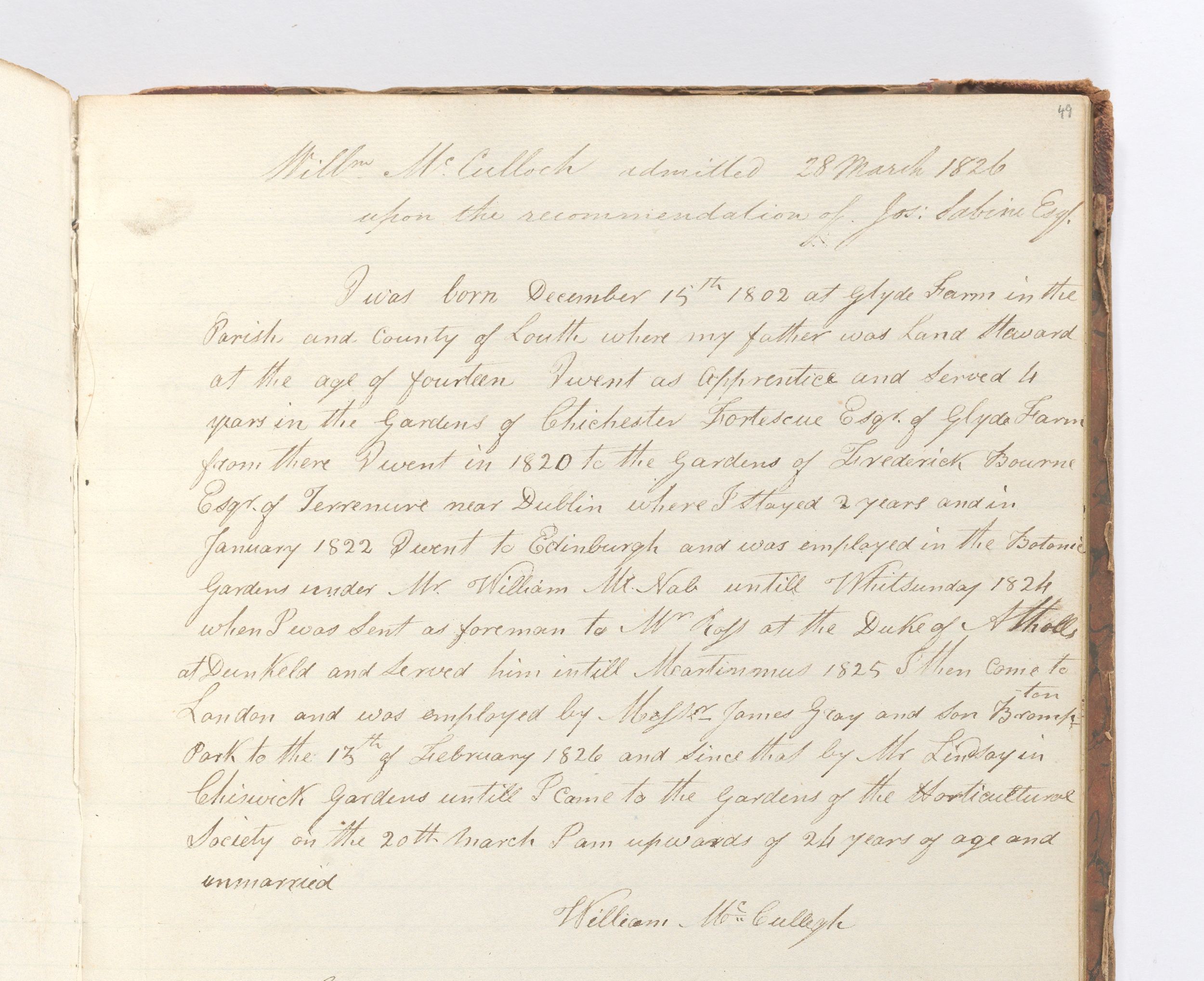 Page of handwritten text.