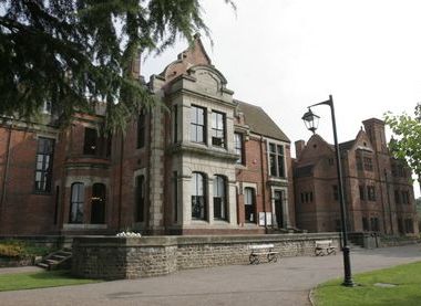 Haden Hill House and Old Hall side by side