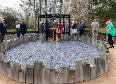 In Memory Garden at Combat Stress