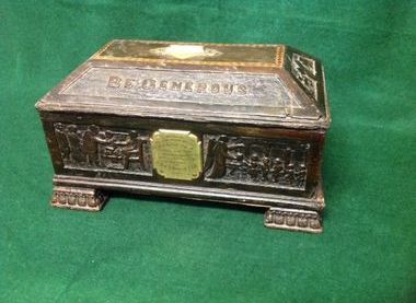 Charity box with an interesting history