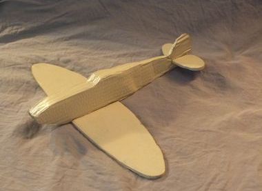 A scale replica before painting
