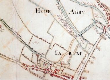 Godson Map of Hyde Area (1750)