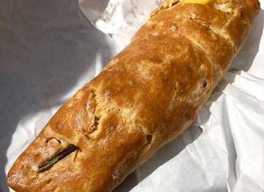 A Bedfordshire Clanger Gunn's Bakery, Sandy