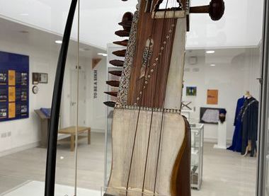 Ancient instrument to accompany Sikh hymns