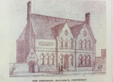Engraving of Pontefract Dispensary