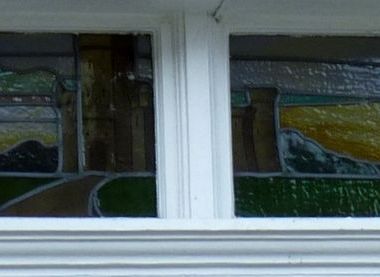 Annie Robinson - Stained Glass window in Berwick 