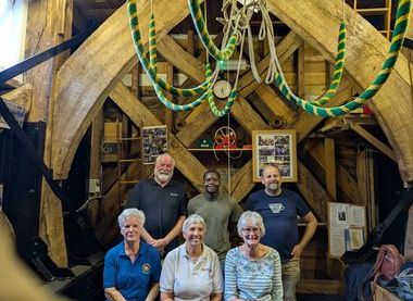 The inside of the ringing chamber, photo by Beth Johnson