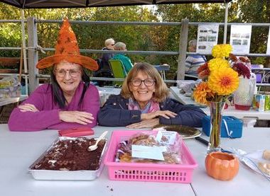 Our wonderful caterers - Pauline & Frances