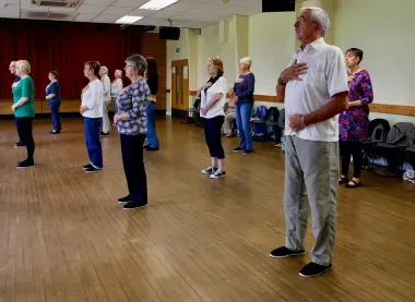 Weekly mindful tai chi class