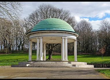 The band stand at Clifton park