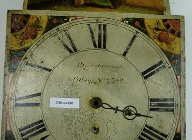 Clock face by Richard Blakeborough