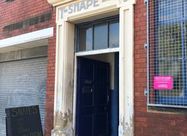 Snape's entrance on Bolton Court.