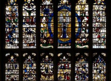 Magnificat window attributed to Henry VII