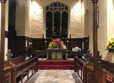 The beautiful chancel