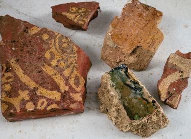 Fragment of Medieval Tiles