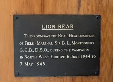 Visit the secret office used by Monty to Plan the D Day landings