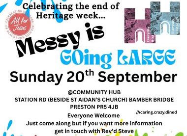 Messy Church Goes Large 