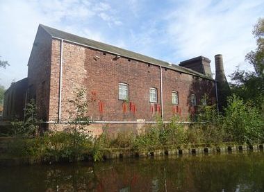 Oliver's Mill by the Trent & Mersey Canal