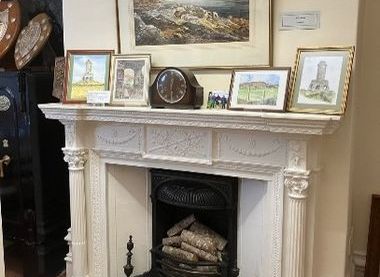 Original Victorian Fireplace