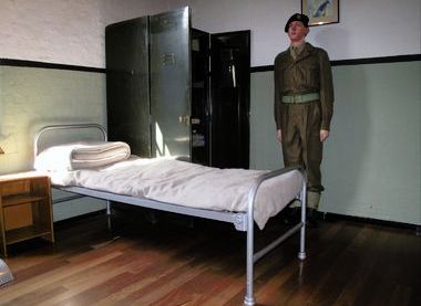 Aldershot Military Museum National Service barracks