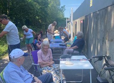 Enjoy our pop-up café!