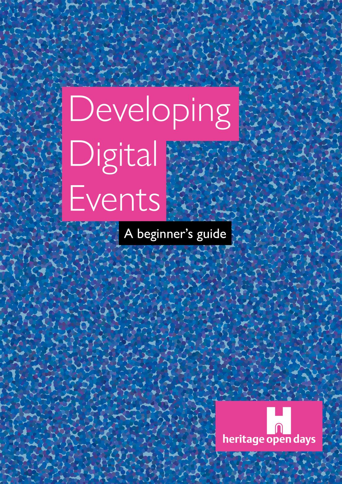 Developing digital events guide front cover
