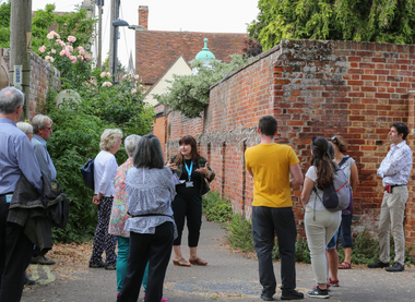 Sudbury Town Council guided tour with Guide East