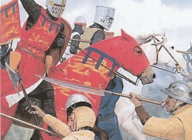 Charge of Prince Edward's cavalry (Graham Turner)