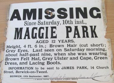 Berwick Record Office - Police Poster 