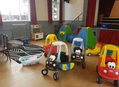 Several playgroups run every week - our youngest supporters!!!