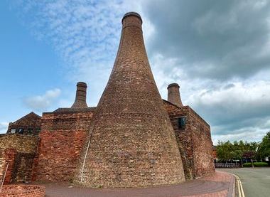 Hovel type bottle ovens at Gladstone Pottery Museum