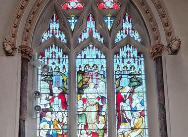 The Stained Glass North Window by Heaton, Butler & Bayne 1890