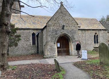 The porch of St Margaret’s Church