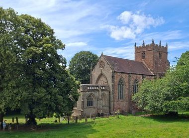 Astley Church from the Castle