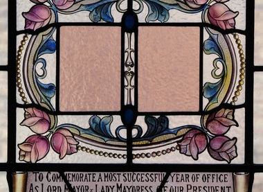 Other windows commemorate 9 local men from the "Pals" killed in WW1.