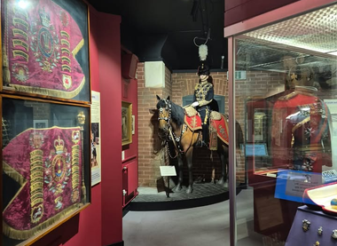 Interior section of HorsePower, The Museum of The King's Royal Hussars