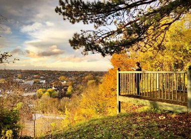 View over Winchester from St Giles Hill Park (Photo: C. Radcliffe)