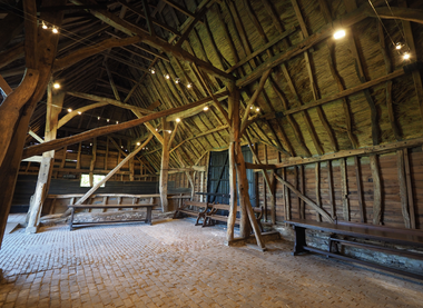 Interior of the Tithe Barn