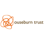 Logo showing text "Ouseburn Trust"