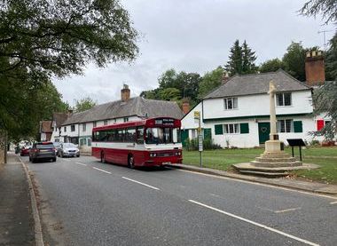Shalford - St Mary's Church is open for visitors - go by bus! (R.Kirwin)