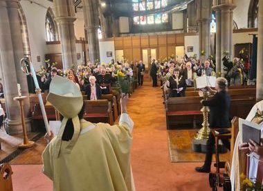 The Church Worshipping