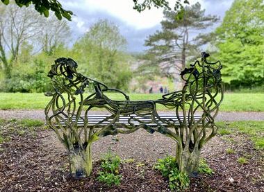 Early design for bottom compartment of St Giles Hill Park (Photo: Courtesy of Hampshire Records Office)