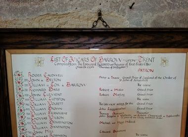 An original drawing of a Hospitaller Knight