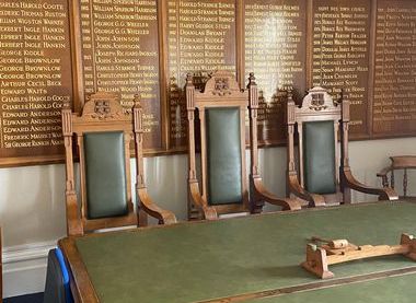 St Ives Town Hall Council Chamber