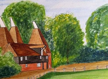 Littlebourne Art Group member