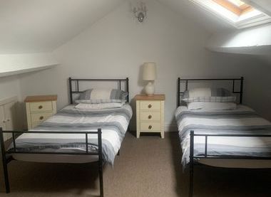 The Attic bedroom and skylight, Ted's House