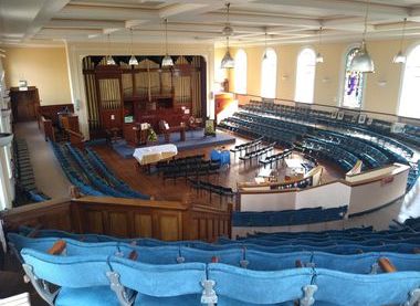 Internal of Church looking East